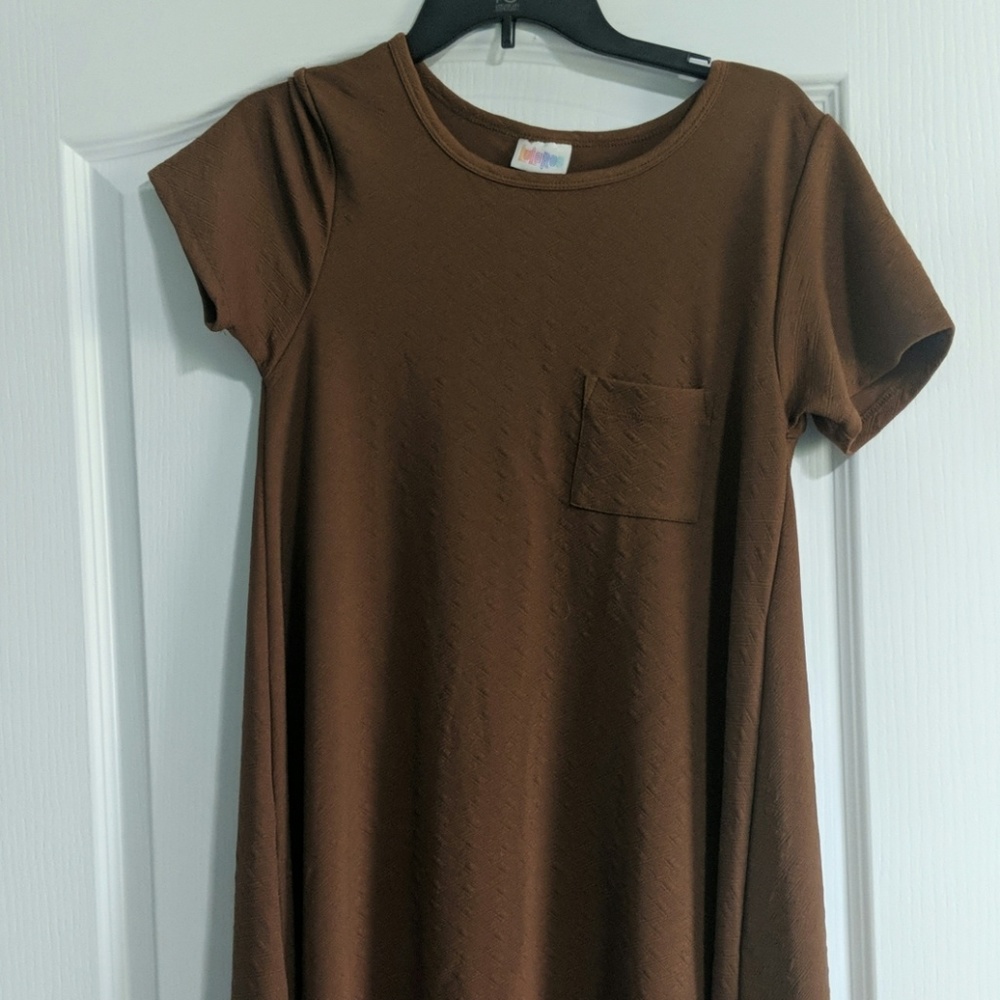 Lularoe Brown Carly Dress